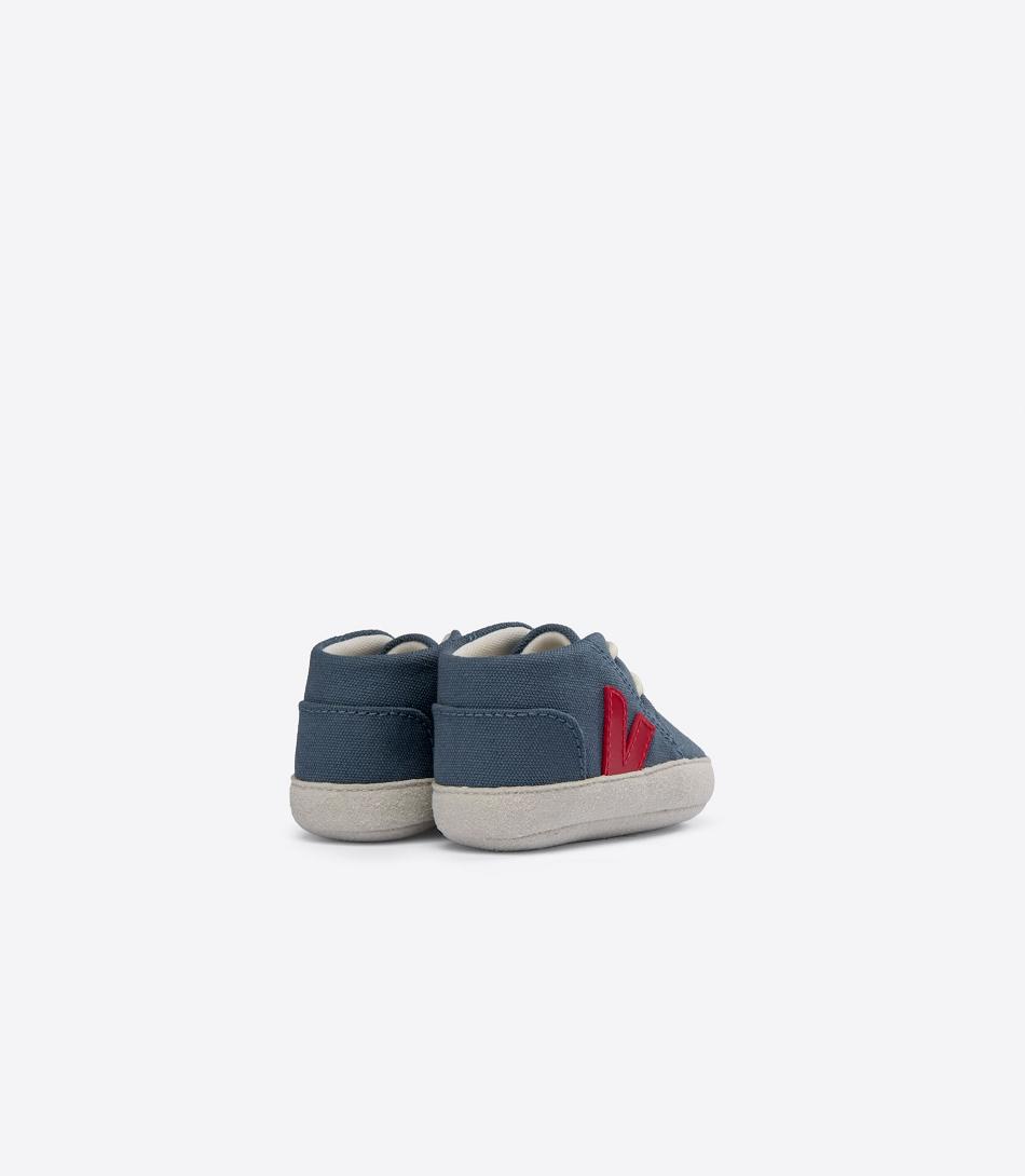 Veja Baby Canvas California Pekin Kids Vegan Indigo | SZANY92651