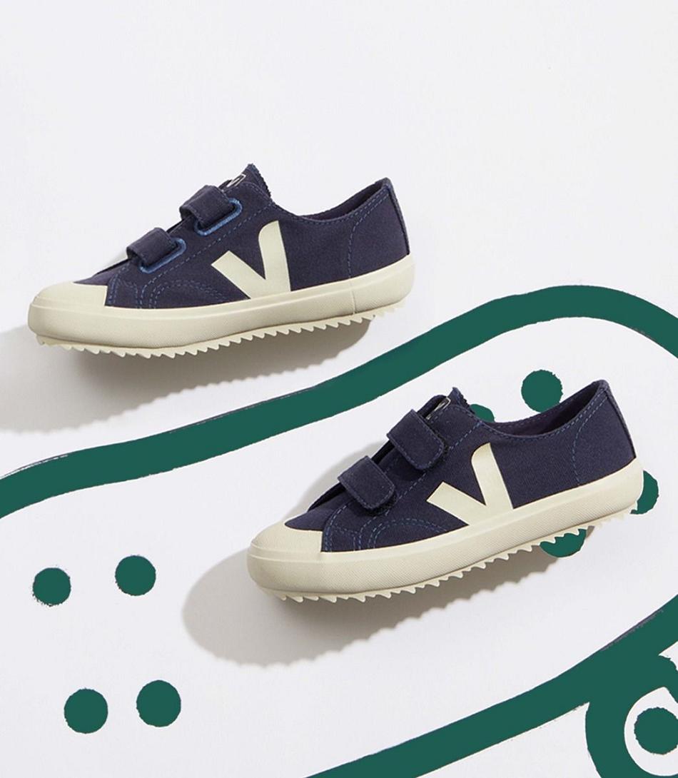 Veja Canvas Marine Pierre Ollie Kinder Blau | ZAQAV76409