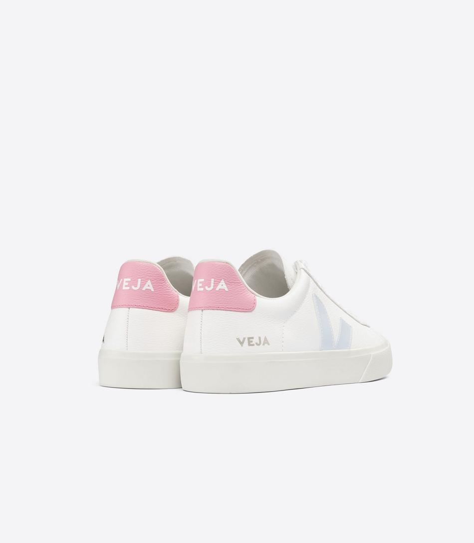 Veja Chromefree Leder Guimauve Campo Damen Weiß | PZAER22215