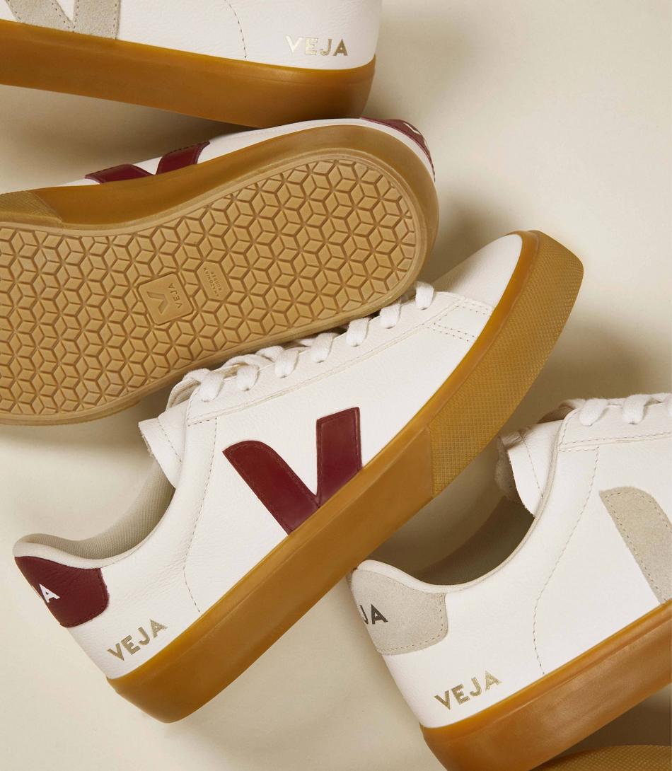 Veja Chromefree Leder Marsala Natural Campo Herren Weiß Beige | ZAXBR49377