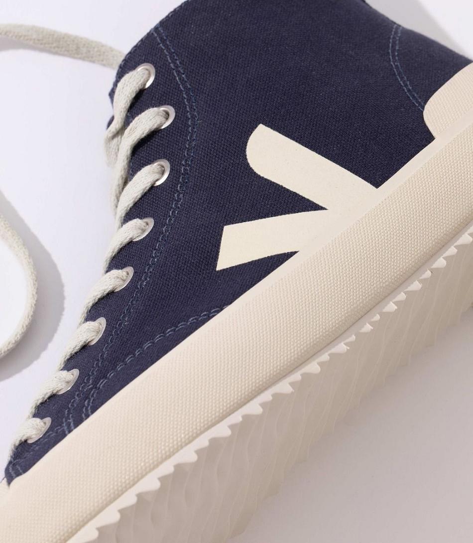 Veja Ht Canvas Marine Pierre Nova Damen Blau | XZABH32765