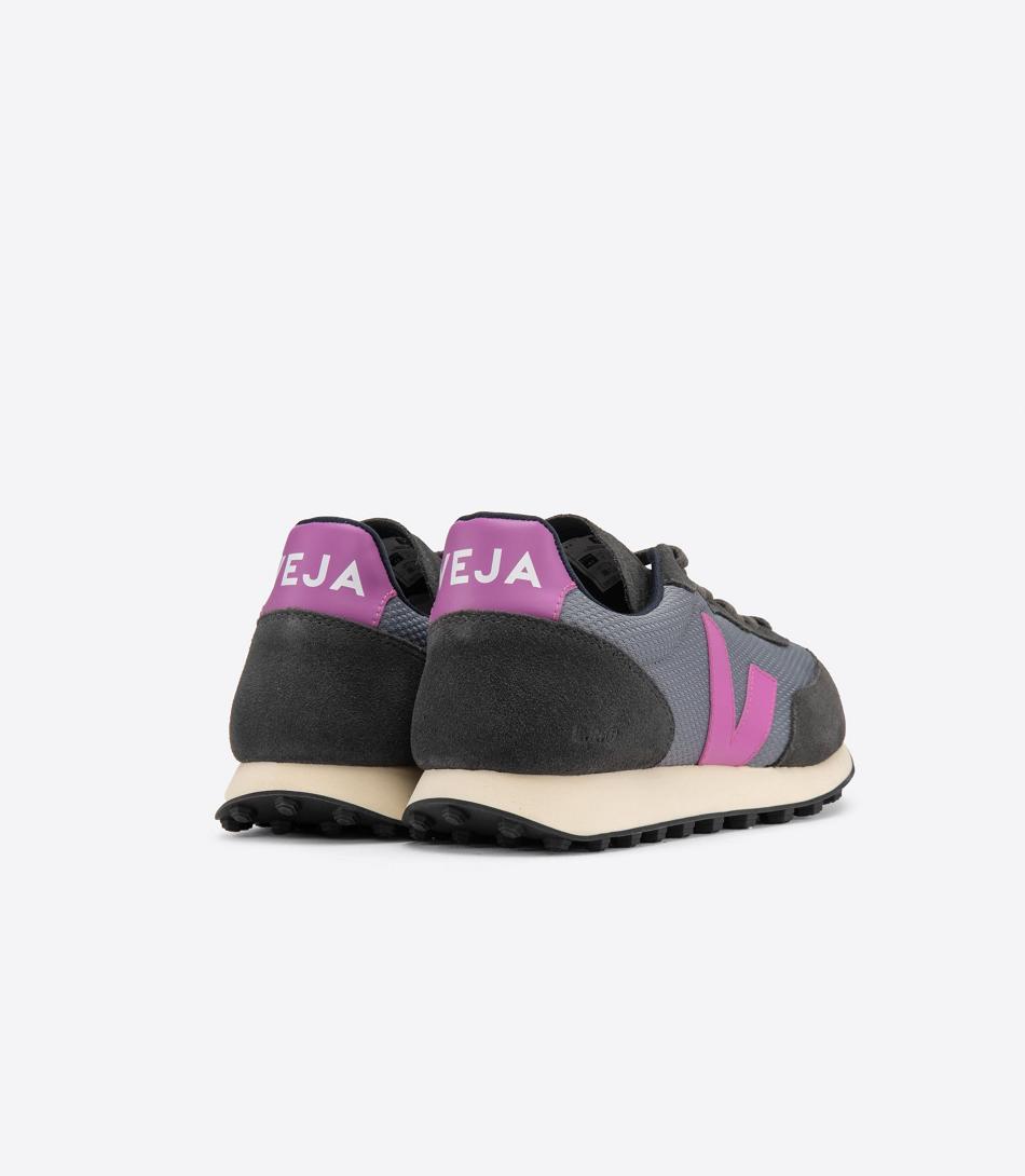 Veja Rio Branco Alveomesh Concrete Ultraviolet Adults Outlet Schwarz | ZAJBT50831