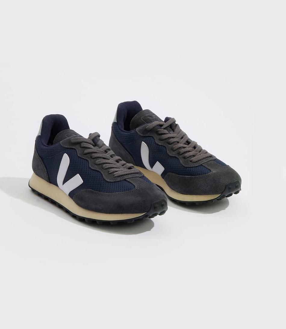 Veja Rio Branco Alveomesh Nautico Grafite Adults Outlet Weiß | QZAUV90327