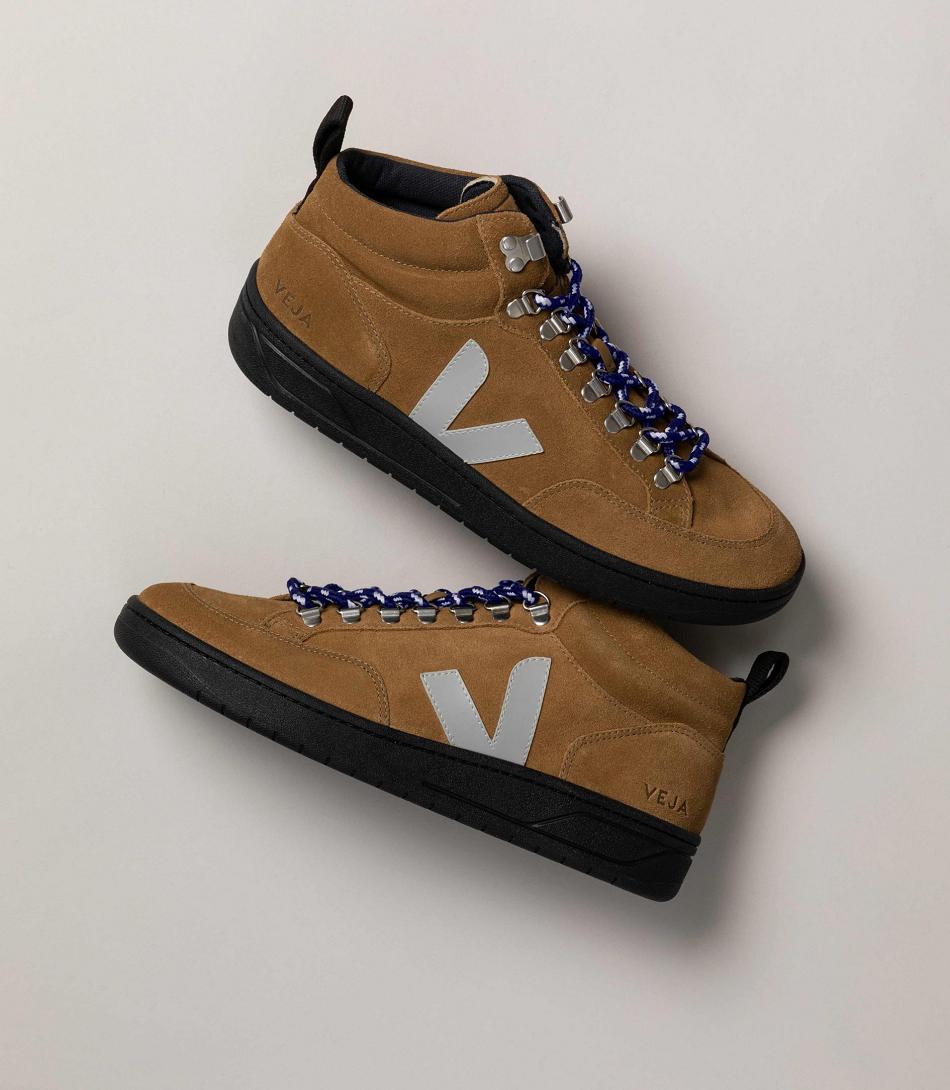 Veja Wildleder Tent Sole Roraima Herren Grau Schwarz | YZAVQ83793