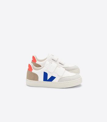 Veja Chromefree Leder Multico Miel V-12 Kinder Weiß | ZAJVR37813