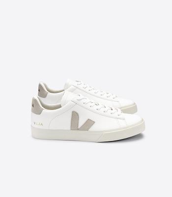 Veja Chromefree Leder Natural Campo Herren Weiß Beige | ZZAMJ20118