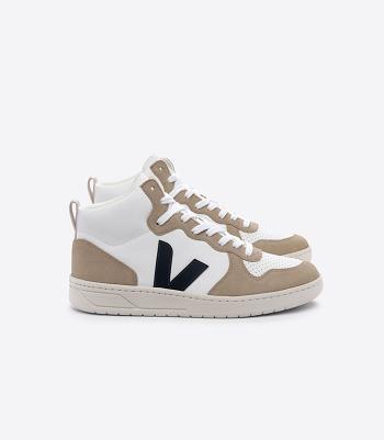 Veja Chromefree Leder Nautico Sahara V-15 Damen Weiß | ZAXBR49068