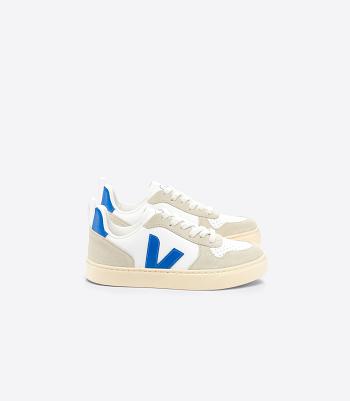 Veja Chromefree Leder Paros Almond V-10 Kinder Weiß | ZAJVR33653