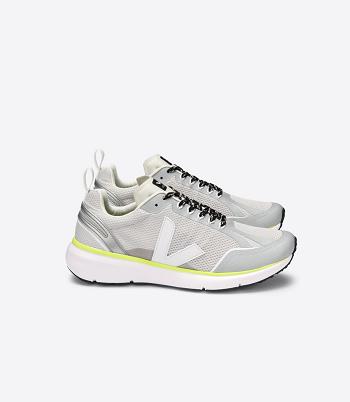 Veja Condor 2 Alveomesh Straßenlaufschuhe Sneakers Grau Silber | BZASD66444