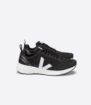 Veja Condor 2 Alveomesh Straßenlaufschuhe Sneakers Schwarz Weiß | UZATG76950