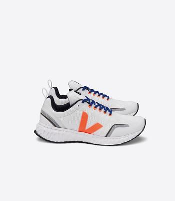 Veja Condor Mesh Fluo Adults Outlet Weiß Orange | UZATG45912