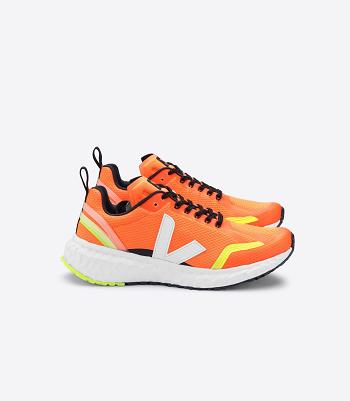 Veja Condor Mesh Neon Adults Outlet Orange Weiß | ZAIIZ99429