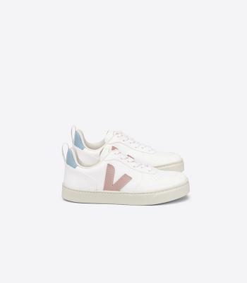 Veja Laces Cwl Babe V-10 Kinder Weiß Blau | ZAIIZ96453