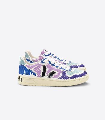 Veja Leder Marni Orchid V-10 Damen Lila Schwarz | ZADYB36664