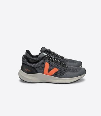 Veja Lt V-knit Storm Fluo Marlin Damen Orange | QZAWA50319