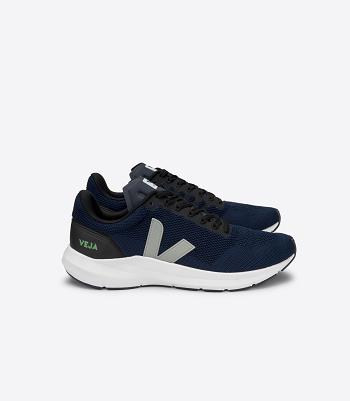 Veja Marlin Lt V-knit Nil Oxford Straßenlaufschuhe Sneakers Grau | ZAJZR67483