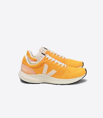 Veja Marlin Lt V-knit Ouro Pierre Adults Vegan Orange | ZAJVR45817