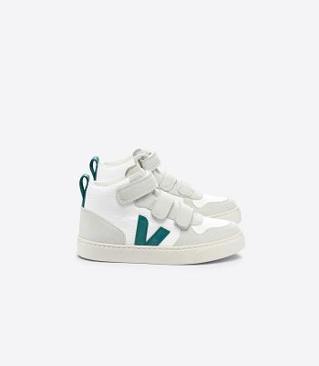 Veja Mid B-mesh Brittany V-10 Kinder Weiß | ZAJKU98625