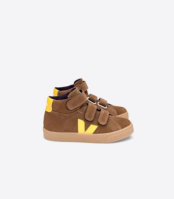 Veja Mid Wildleder Tonic Esplar Kinder Braun | ZAEGJ13237