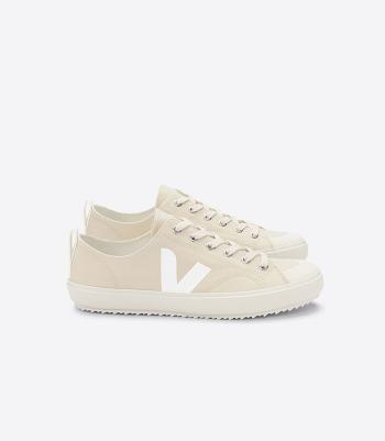 Veja Nova Canvas Areia Adults Outlet Weiß | AZADF50481