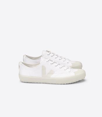 Veja Nova Canvas Pierre Adults Outlet Weiß | SZAVO97651