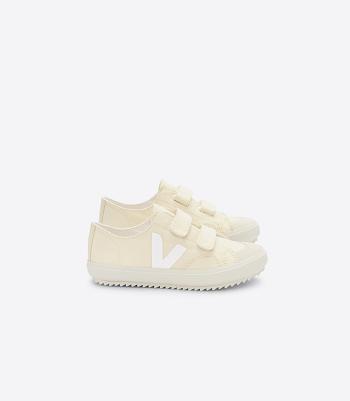 Veja Ollie Canvas Butter Kids Vegan Weiß | GZAUC21837