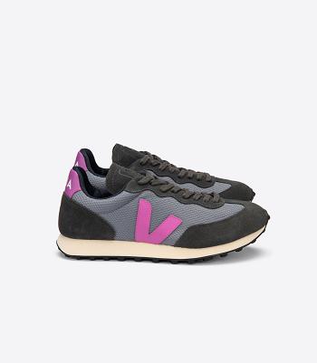 Veja Rio Branco Alveomesh Concrete Ultraviolet Adults Outlet Schwarz | ZAJBT50831