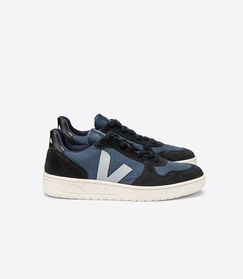 Veja Ripstop Nautico Oxford V-10 Damen Grau Schwarz | ZAJVR91149