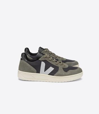 Veja Ripstop Oxford Mud V-10 Damen Schwarz Grau | TZAWZ61839