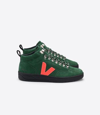 Veja Roraima Bastille Wildleder Cyprus Adults Outlet Orange | DZAKV17504