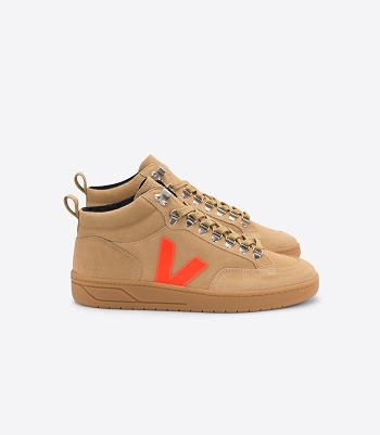 Veja Roraima Bastille Wildleder Desert Adults Outlet Orange | QZAUV12299