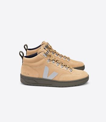 Veja Roraima Wildleder Desert Oxford Kaki Adults Outlet Grau | AZAWC64276