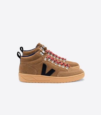 Veja Roraima Wildleder Gum Sole Adults Outlet Braun Schwarz | ZANZX61748