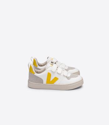 Veja V-10 Cwl Tonic Kids Vegan Weiß | EZAVG65836