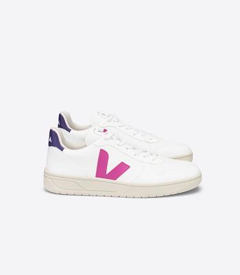 Veja V-10 Cwl Ultraviolet Adults Outlet Weiß Lila | LZASX31702