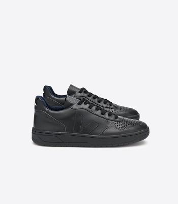 Veja V-10 Leder Adults Outlet Schwarz | ZAICD57169