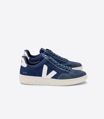 Veja V-12 B-mesh Nautico Adults Outlet Weiß | YZAVQ81891