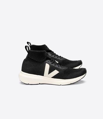 Veja V-knit Rick Owens Mid Pierre Adults Outlet Schwarz | ZAEAH44202