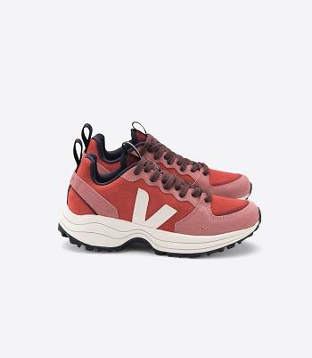 Veja Venturi Wildleder Rouille Dried Petal Adults Outlet Rot | FZAUI19277