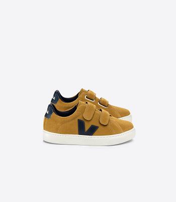 Veja Wildleder Camel Nautico Esplar Kinder Braun | ZADFL21672